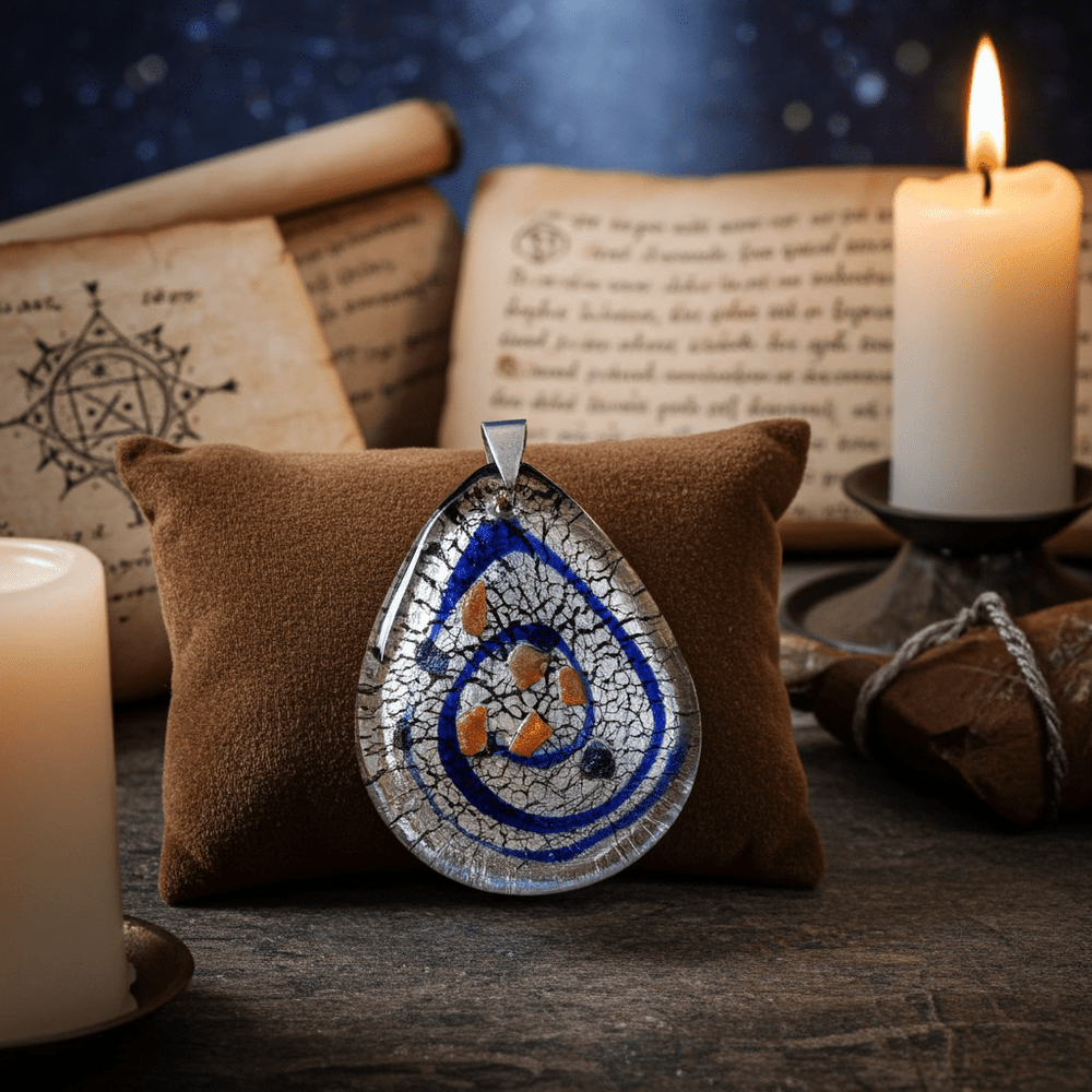 Cerchio di Protezione - Talismano in Vetro di Murano rjthw8-is