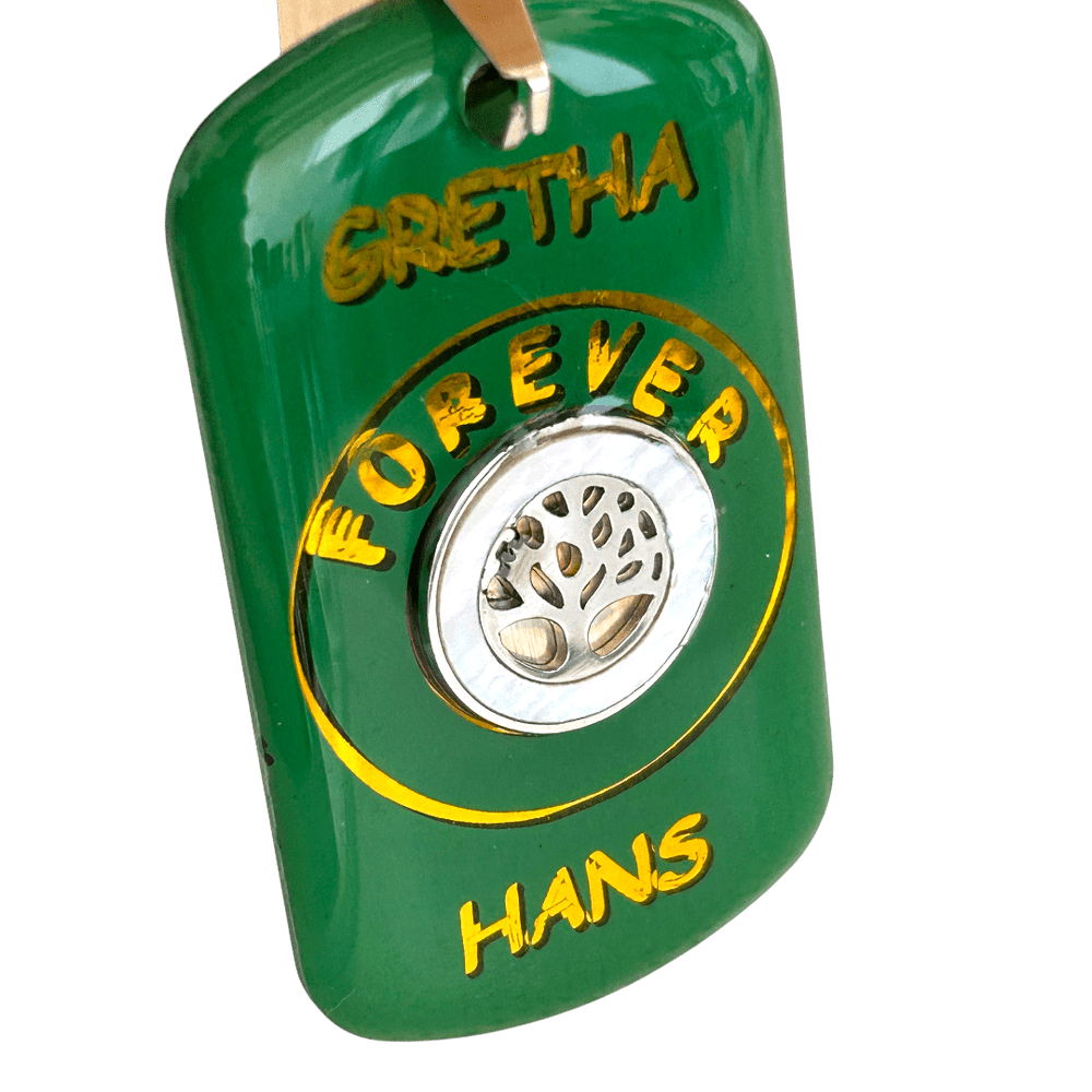 Pendente Albero della Vita artigianale con incisione personalizzata - mod. B rjthw8-is