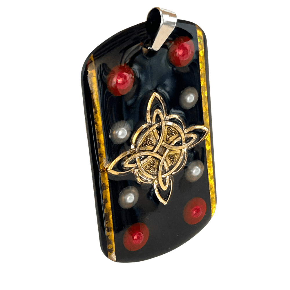 Pendente Simbolo Celtico Artigianale con icisione personalizzata | Anima Celtica rjthw8-is