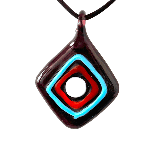 Centro della Presenza - Talismano in Vetro di Murano rjthw8-is