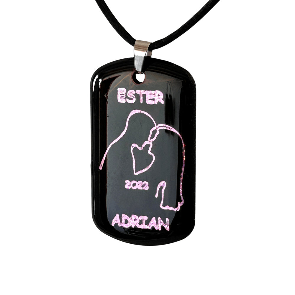 Pendente Uniti per Sempre Personalizzato - Rosso Amore | Legame profondo rjthw8-is