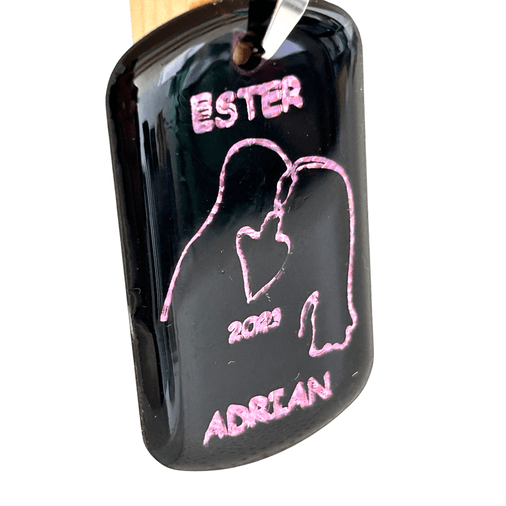 Pendente Uniti per Sempre Personalizzato - Rosso Amore | Legame profondo rjthw8-is