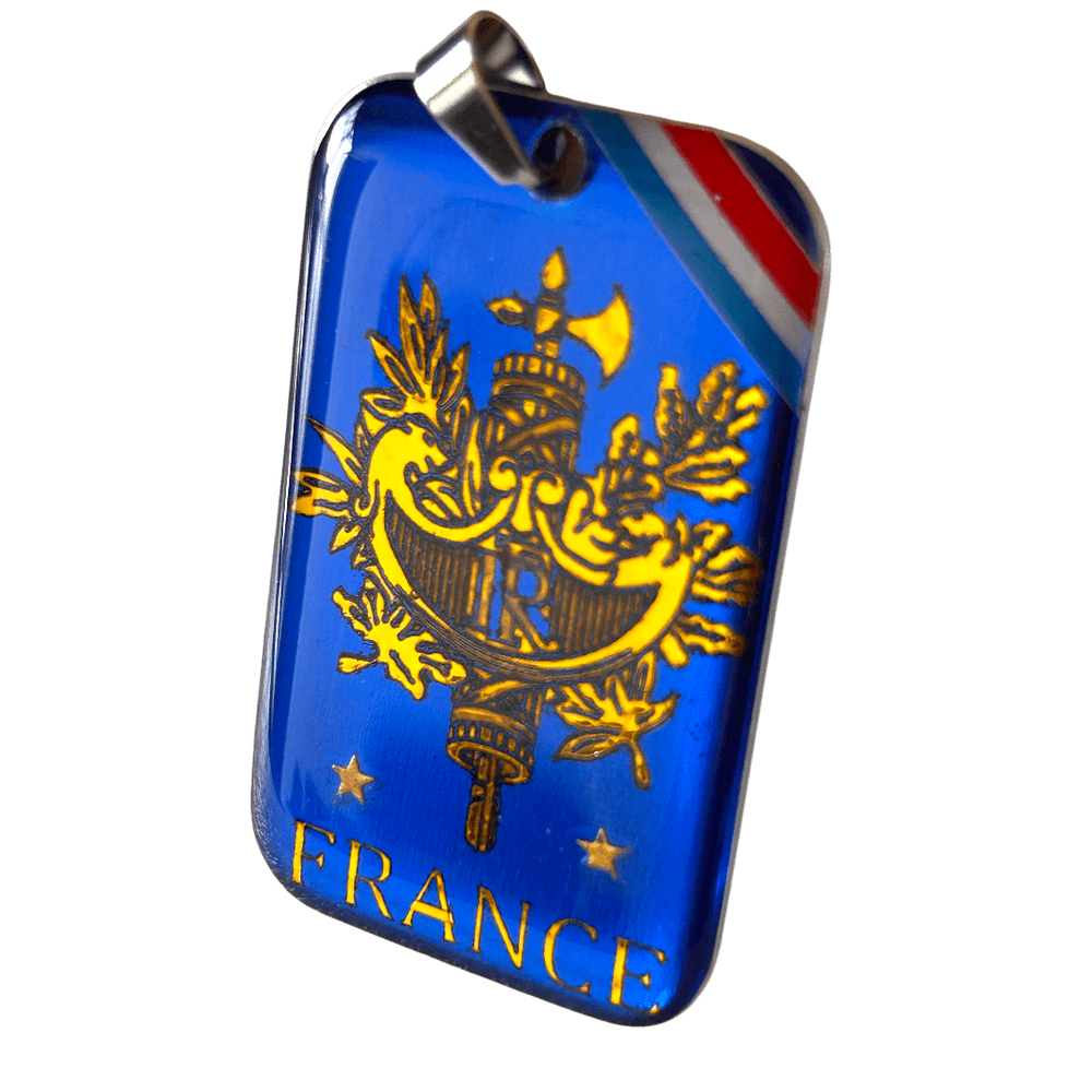 Pendente Personalizzato - Emblema Repubblicano Francese | Artigianale rjthw8-is