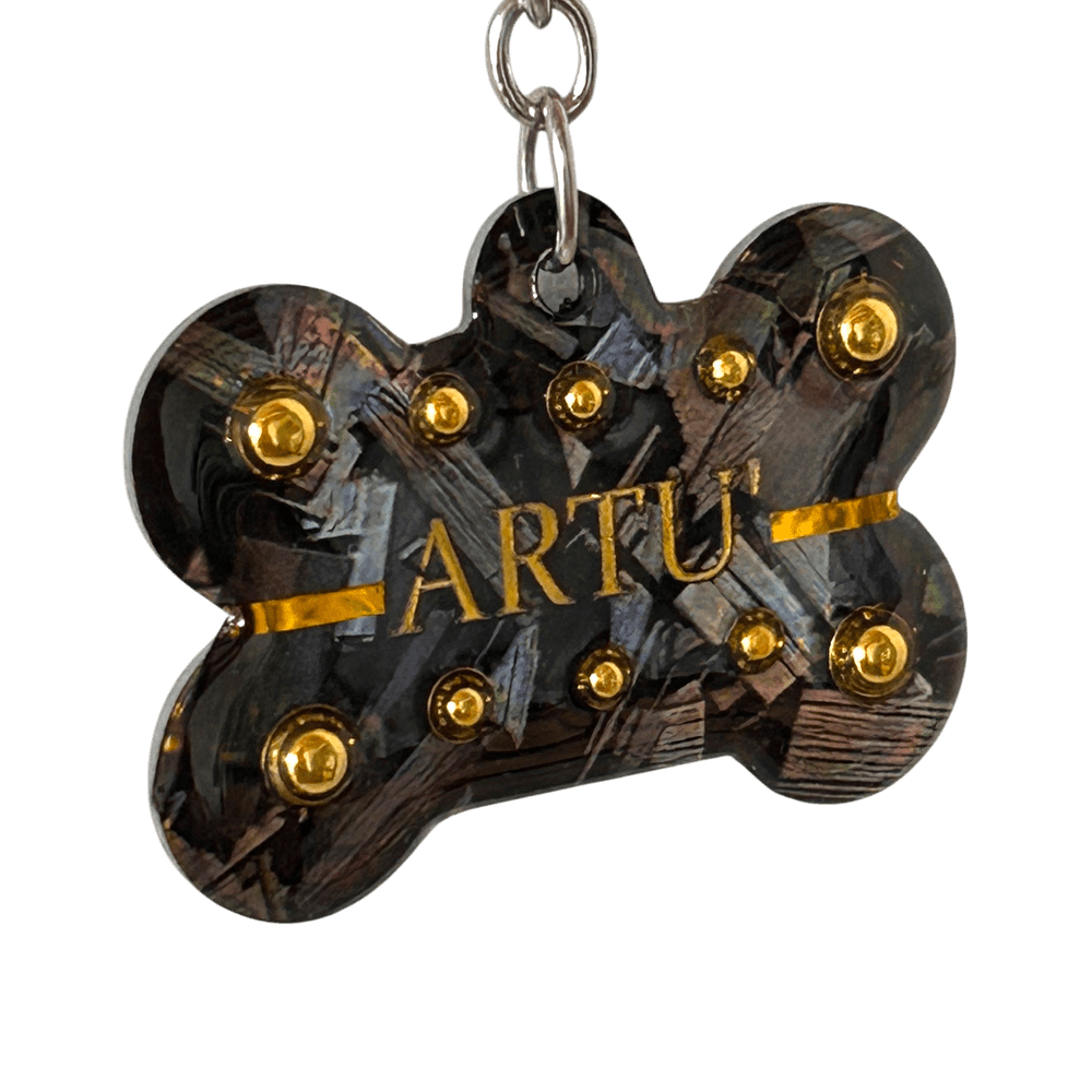 Medaglietta Identificativa Cani - Collezione Fashion Pet - Pirite rjthw8-is