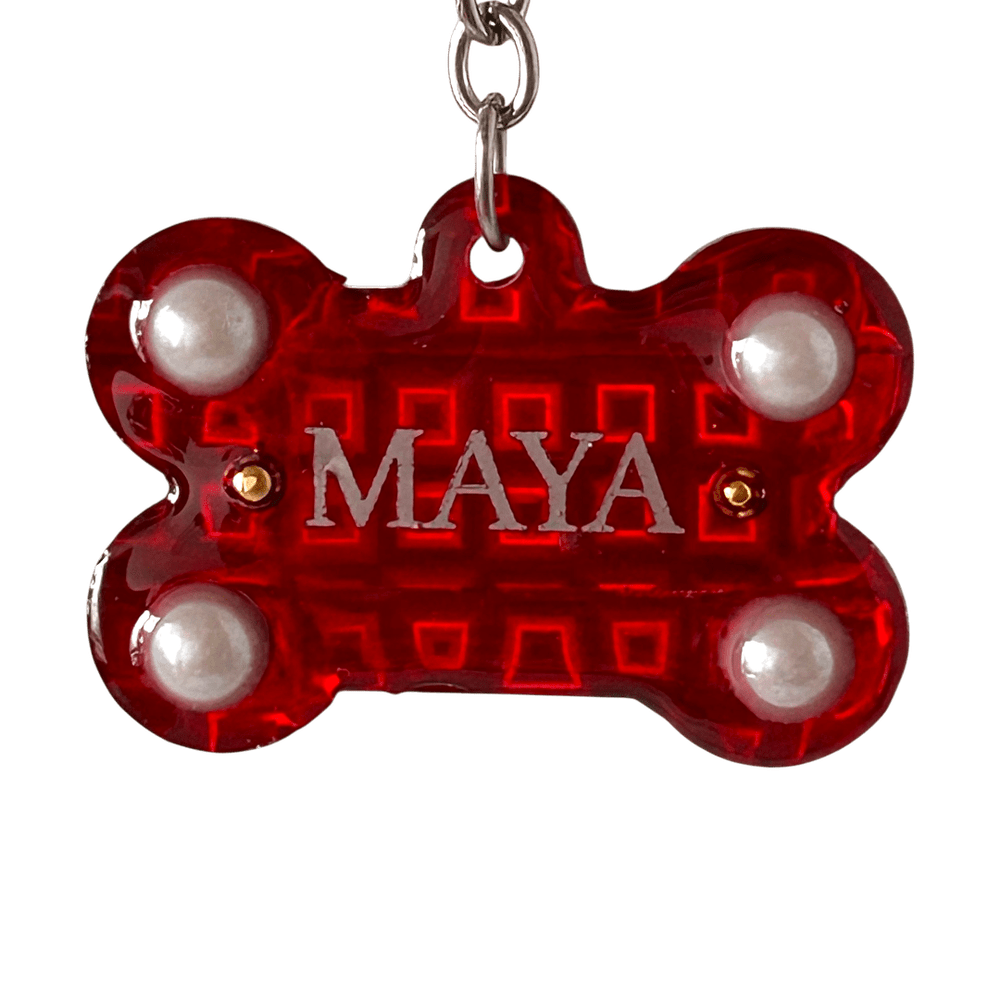 Medaglietta Identificativa Cani - Collezione Fashion Pet - Rubino rjthw8-is