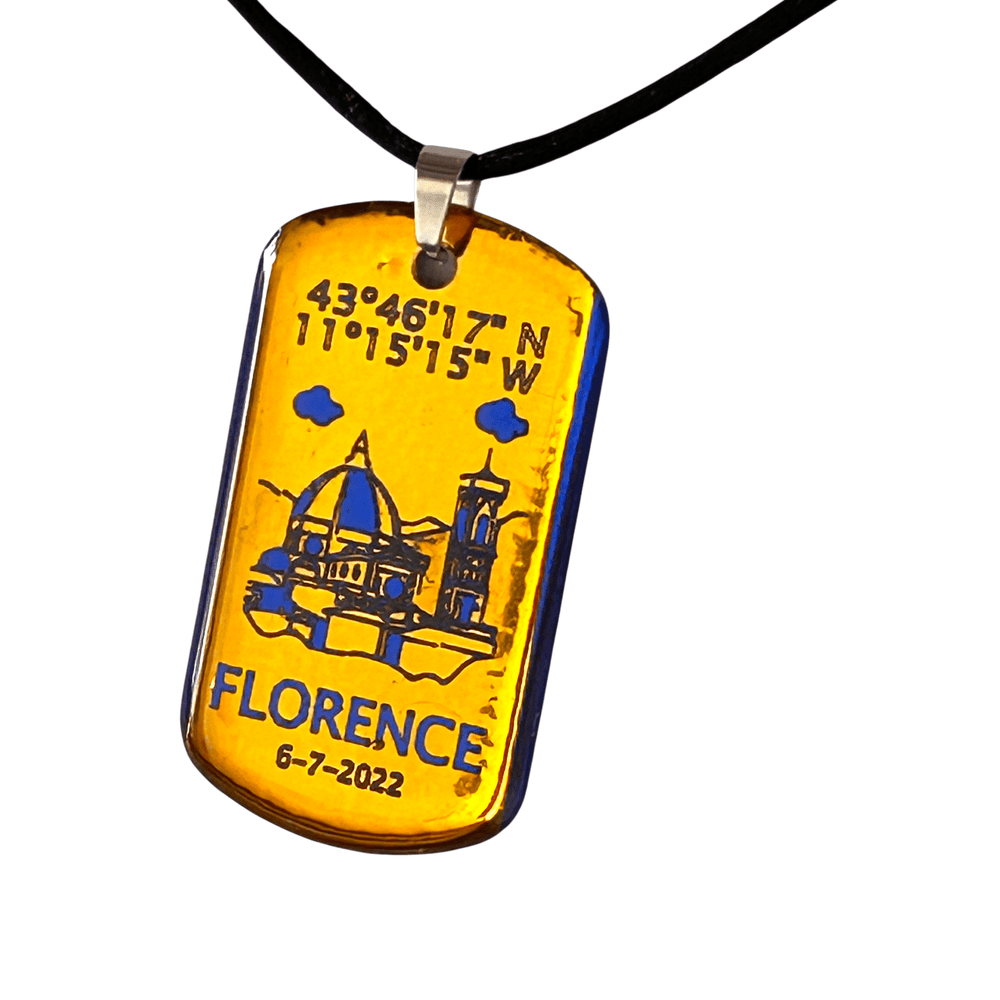 Pendente Coordinate del Cuore - Firenze personalizzabile rjthw8-is