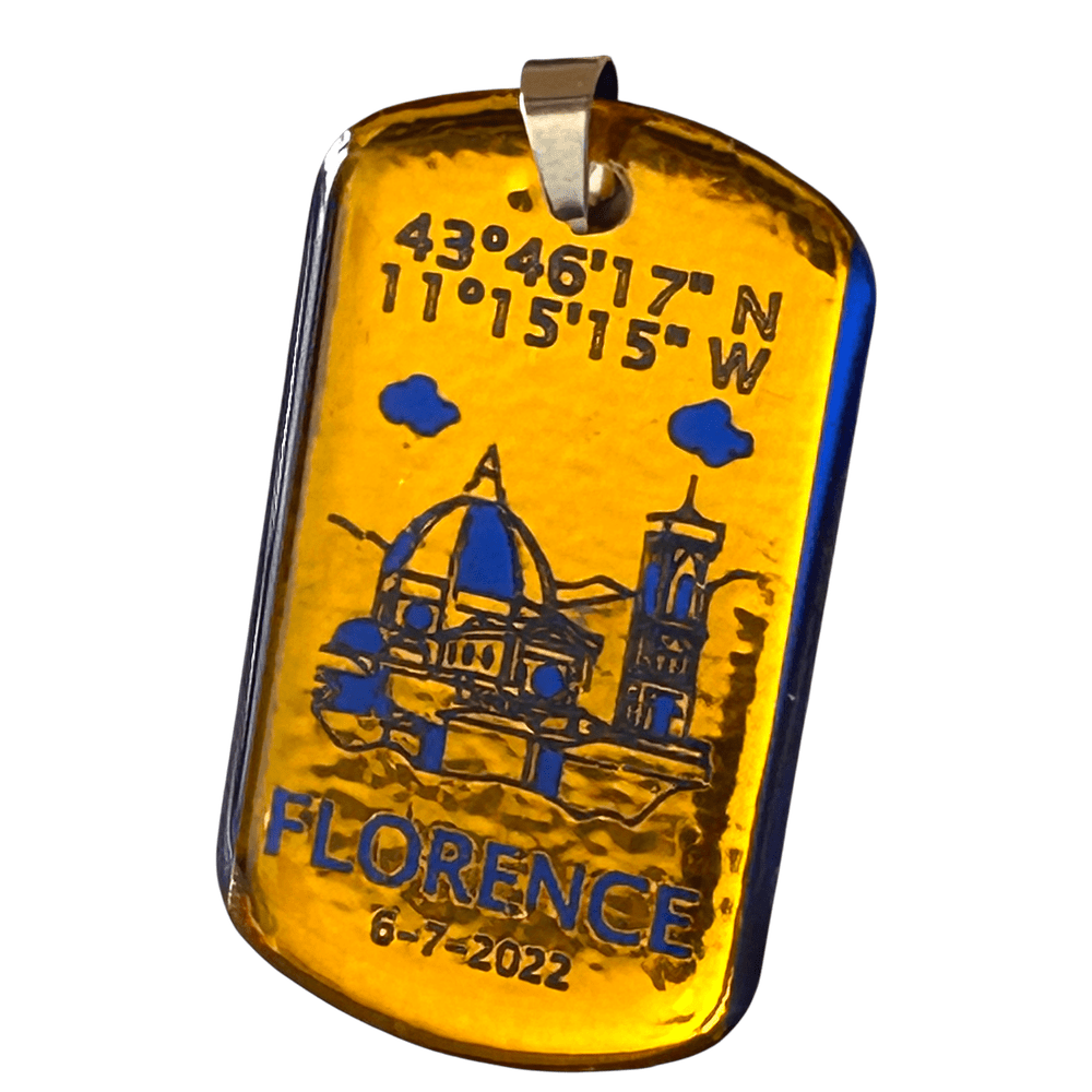 Pendente Coordinate del Cuore - Firenze personalizzabile rjthw8-is