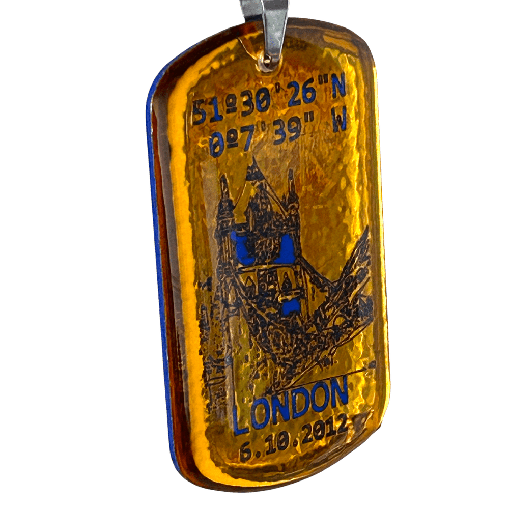 Pendente Coordinate del Cuore - Londra personalizzabile rjthw8-is