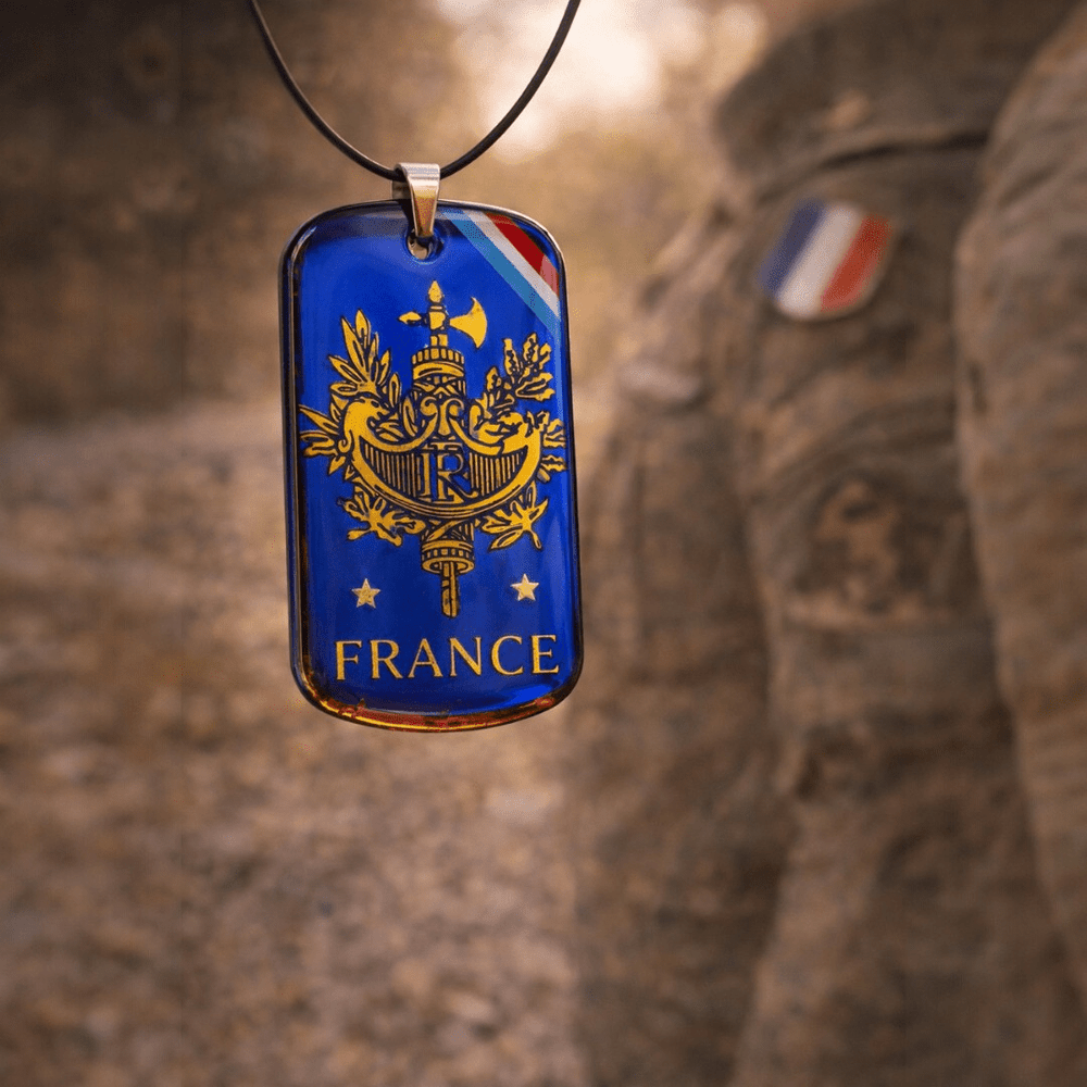 Pendente Personalizzato - Emblema Repubblicano Francese | Artigianale rjthw8-is